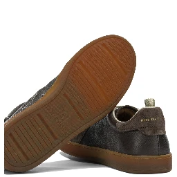 "Militia" Low-Top Sneakers