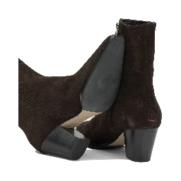 "Hedvig" zippered ankle boots