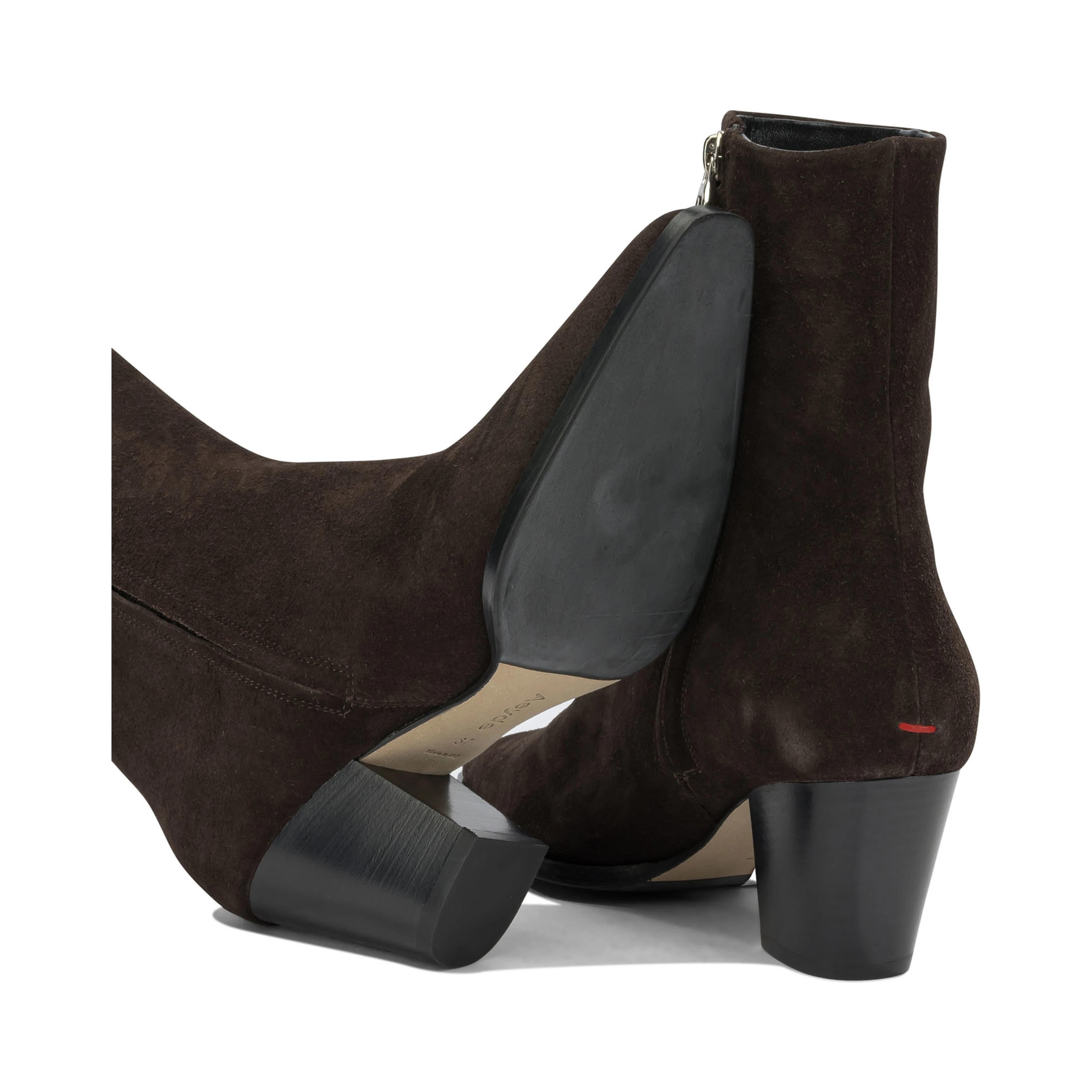 "Hedvig" zippered ankle boots