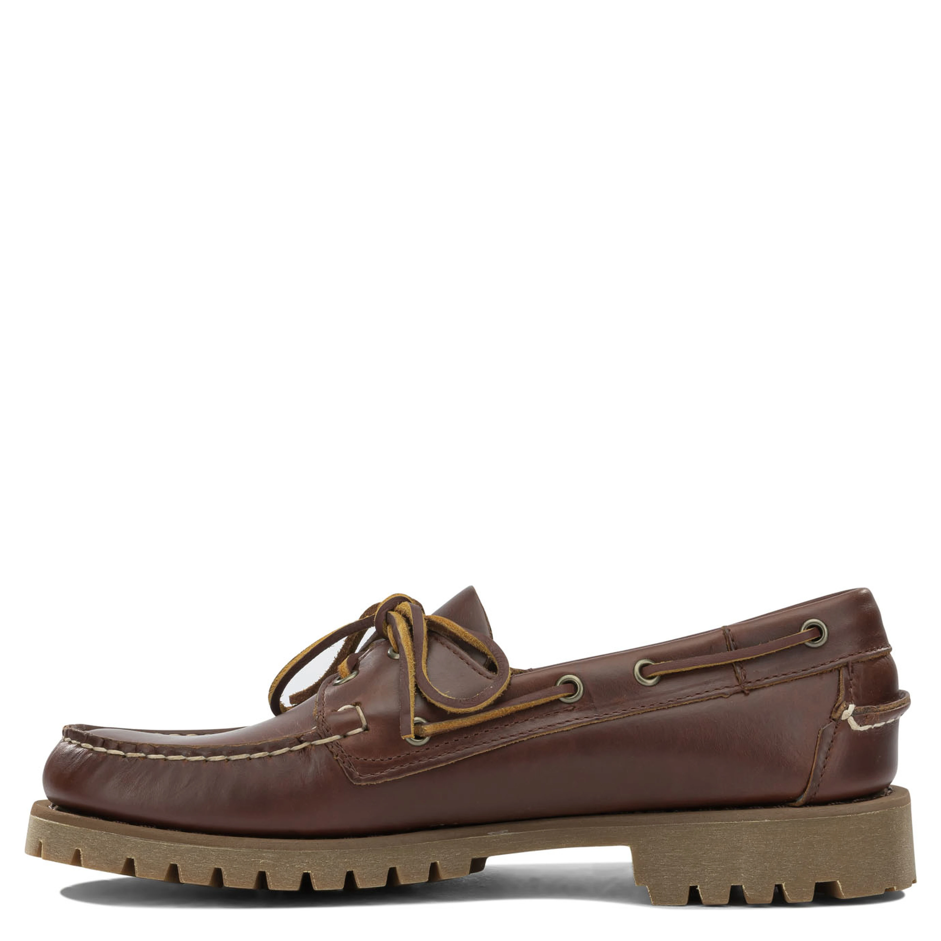 "Ranger Waxy" Lace-Up Loafers
