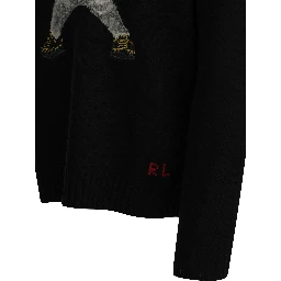 "Polo Bear x Yankees" Crew-Neck Sweater