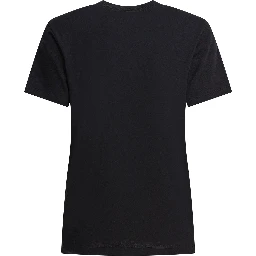 T-shirt with embroidered logo