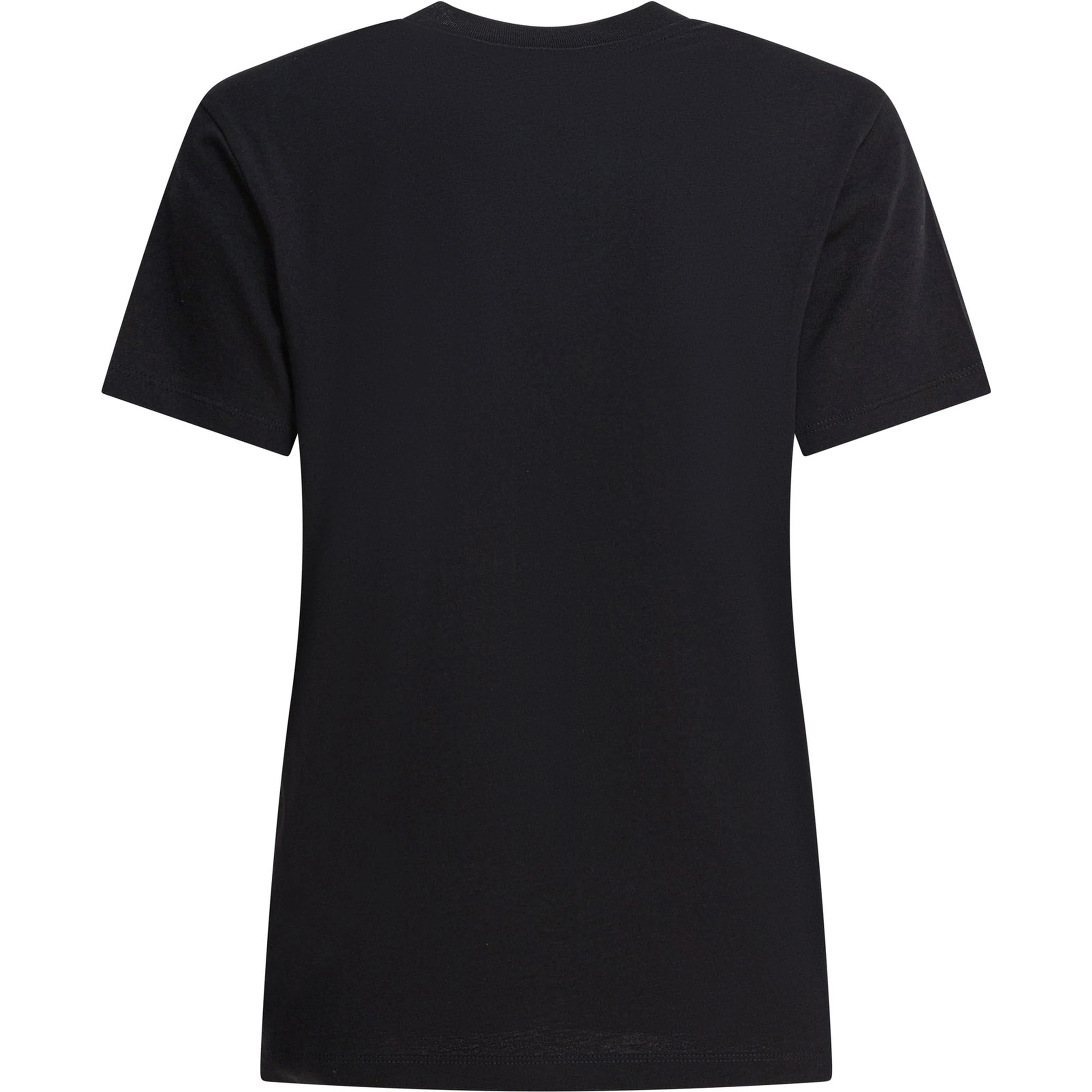 T-shirt with embroidered logo
