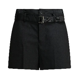"Sacai X Suiting" formal shorts