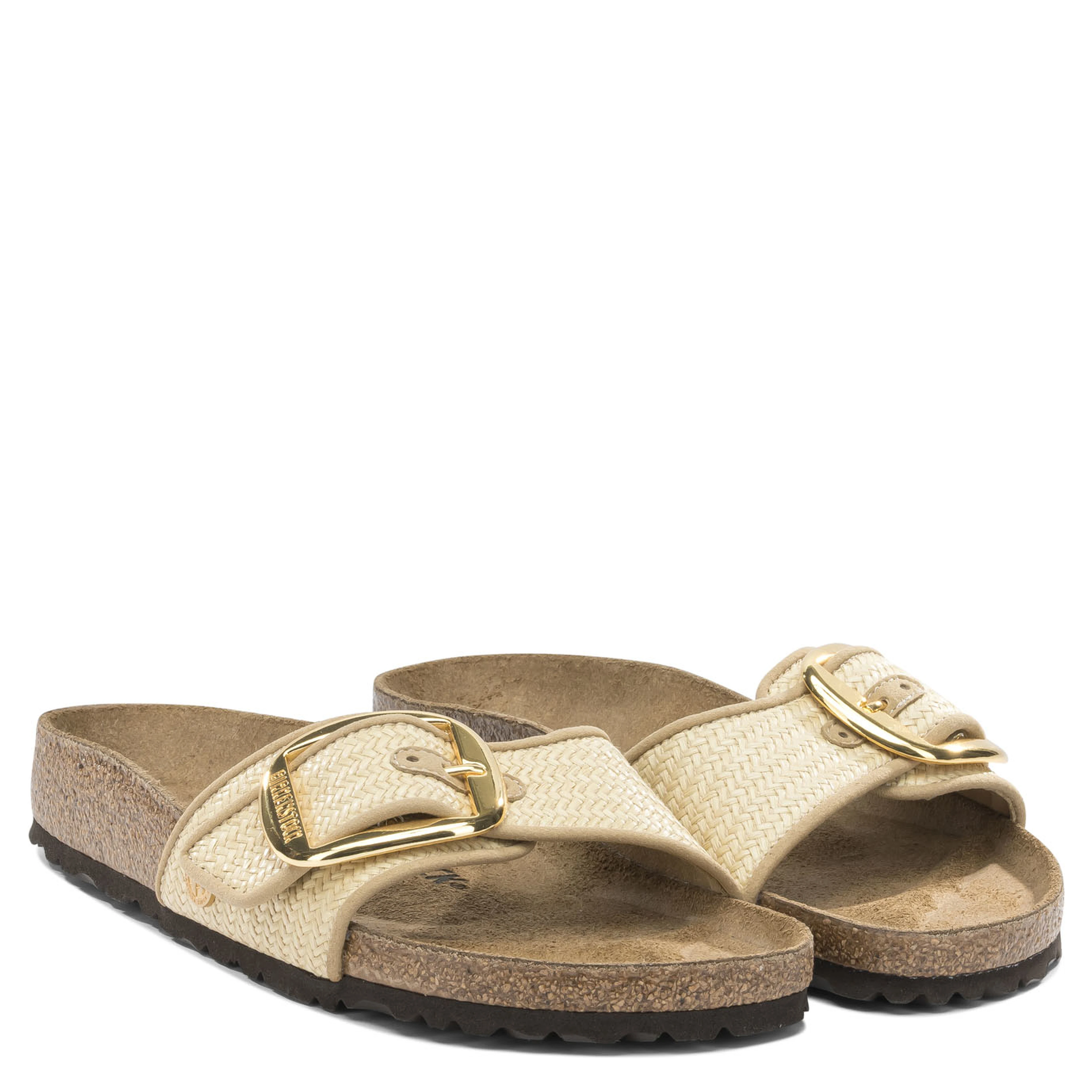 "Madrid Big Buckle" slides