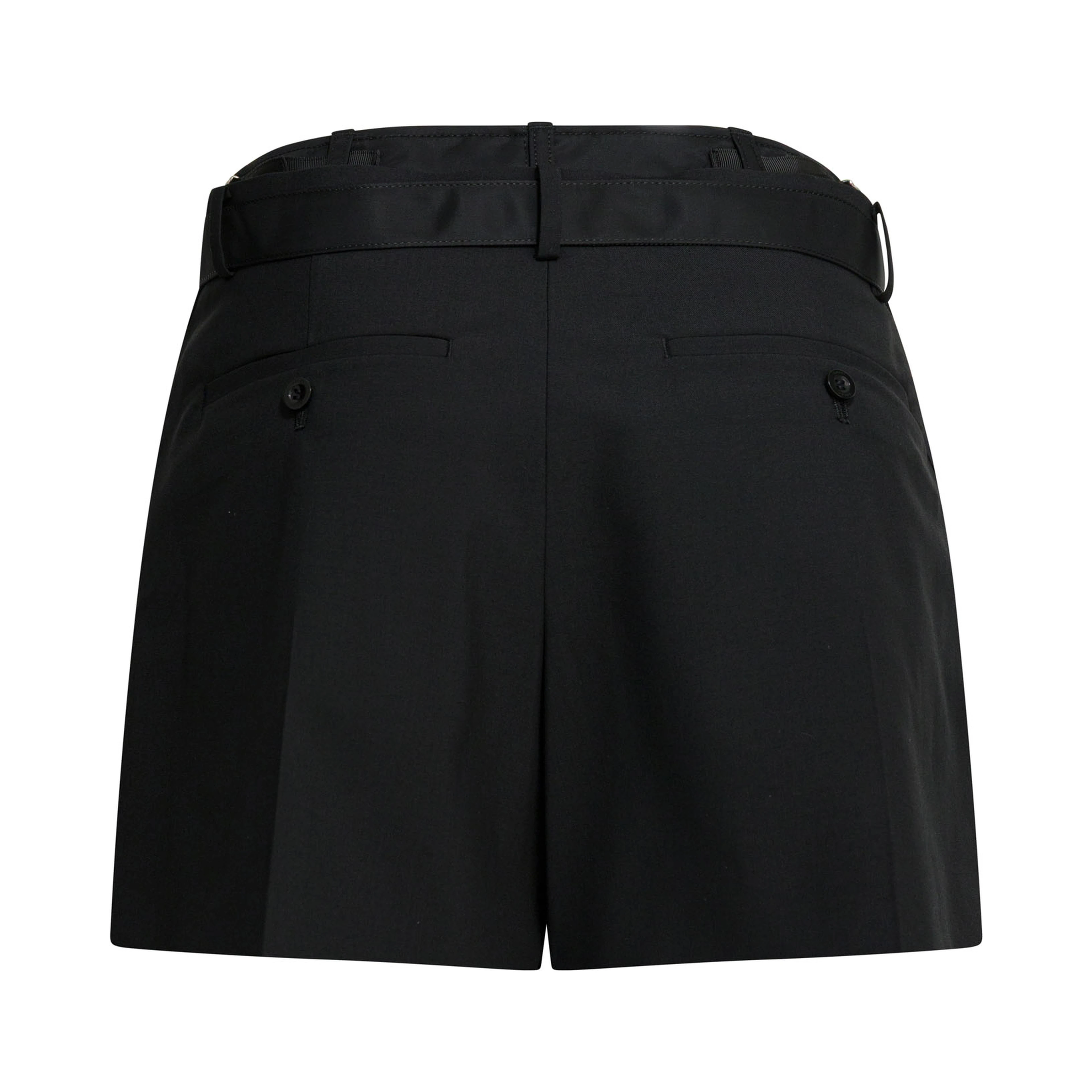 "Sacai X Suiting" formal shorts