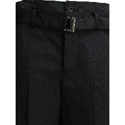 "Sacai X Suiting" formal shorts