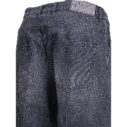 "Ceremony" denim shorts