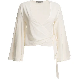 Casual wrap-around top