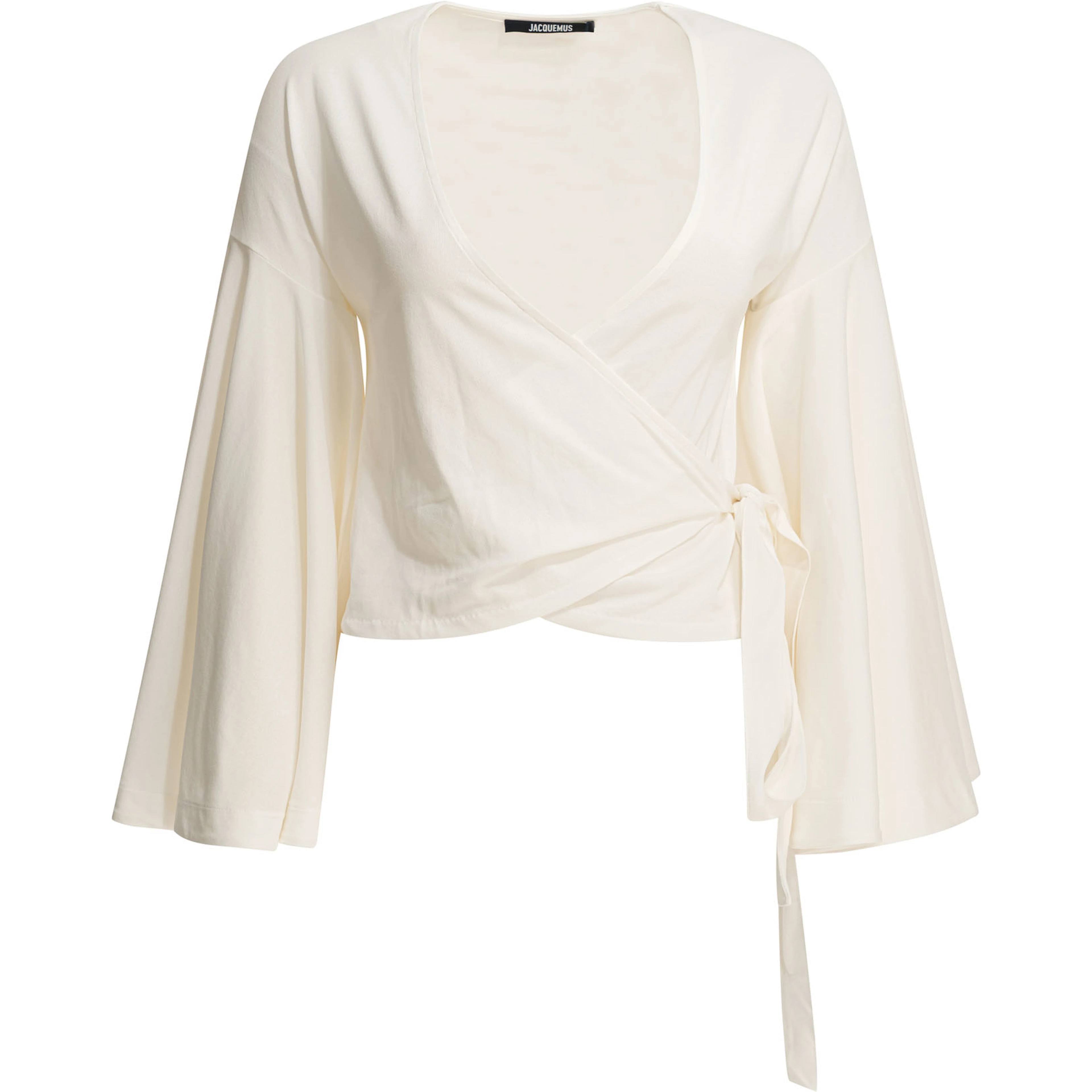 Casual wrap-around top