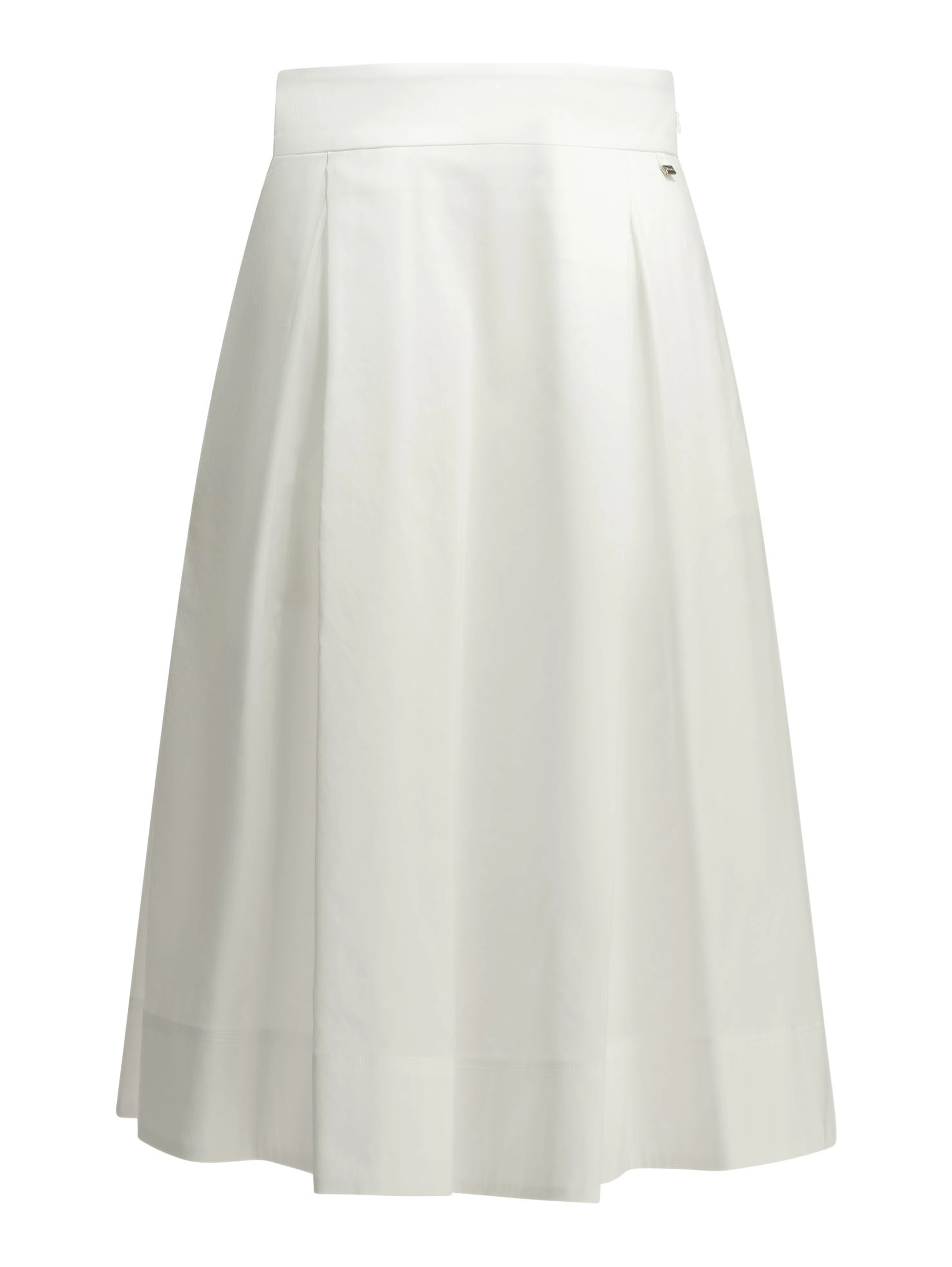 A-line midi skirt