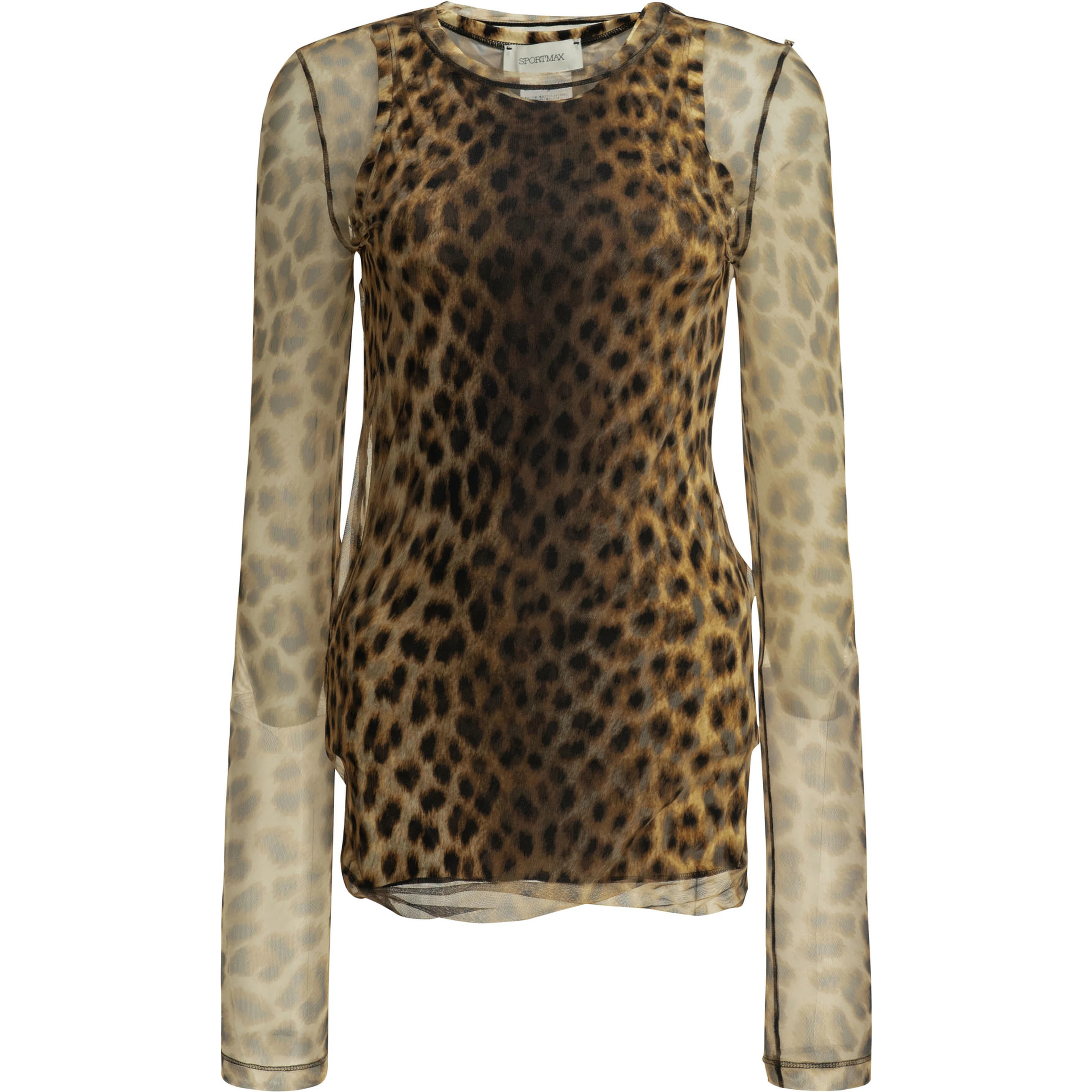 Fitted animalier top