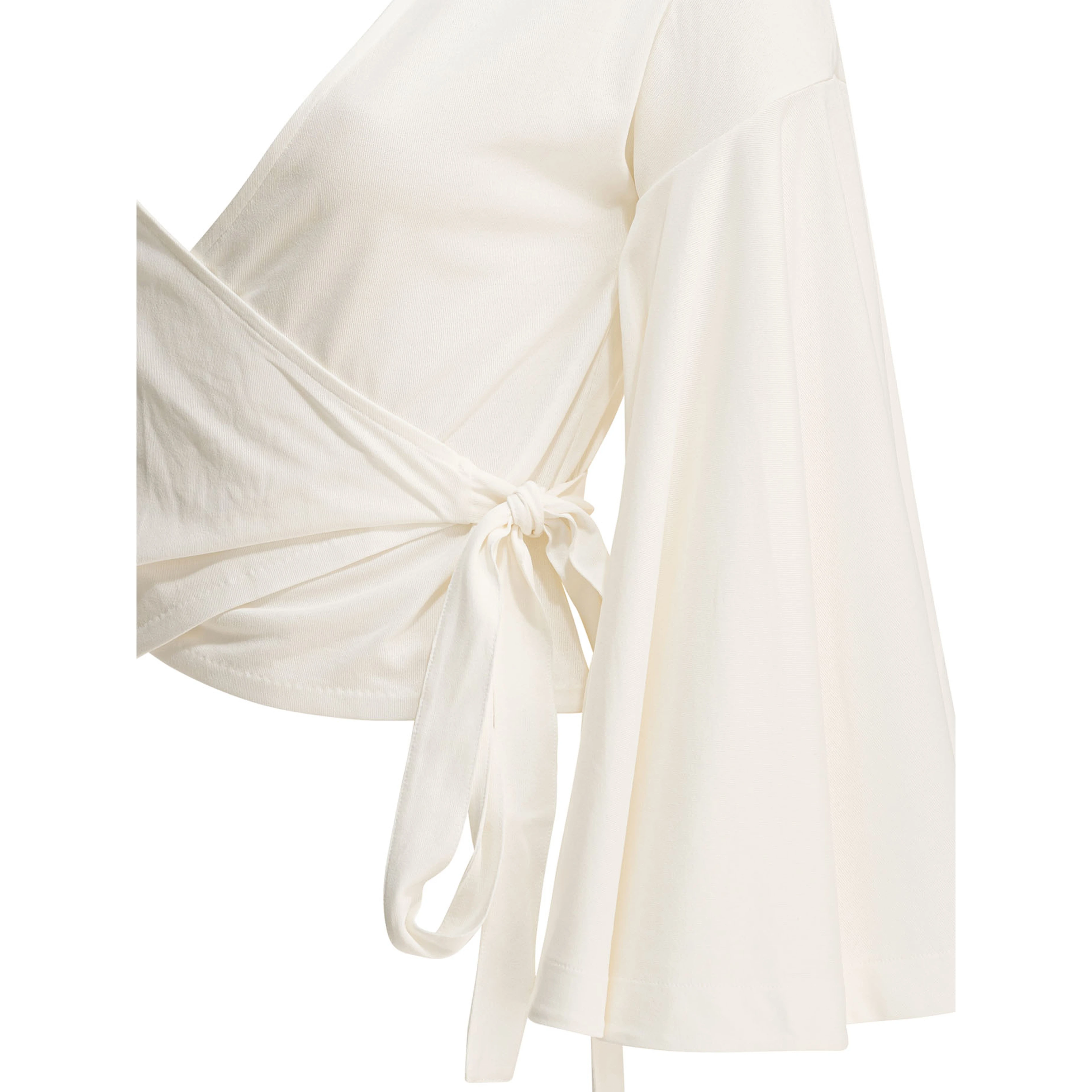 Casual wrap-around top