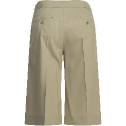 Formal wool shorts