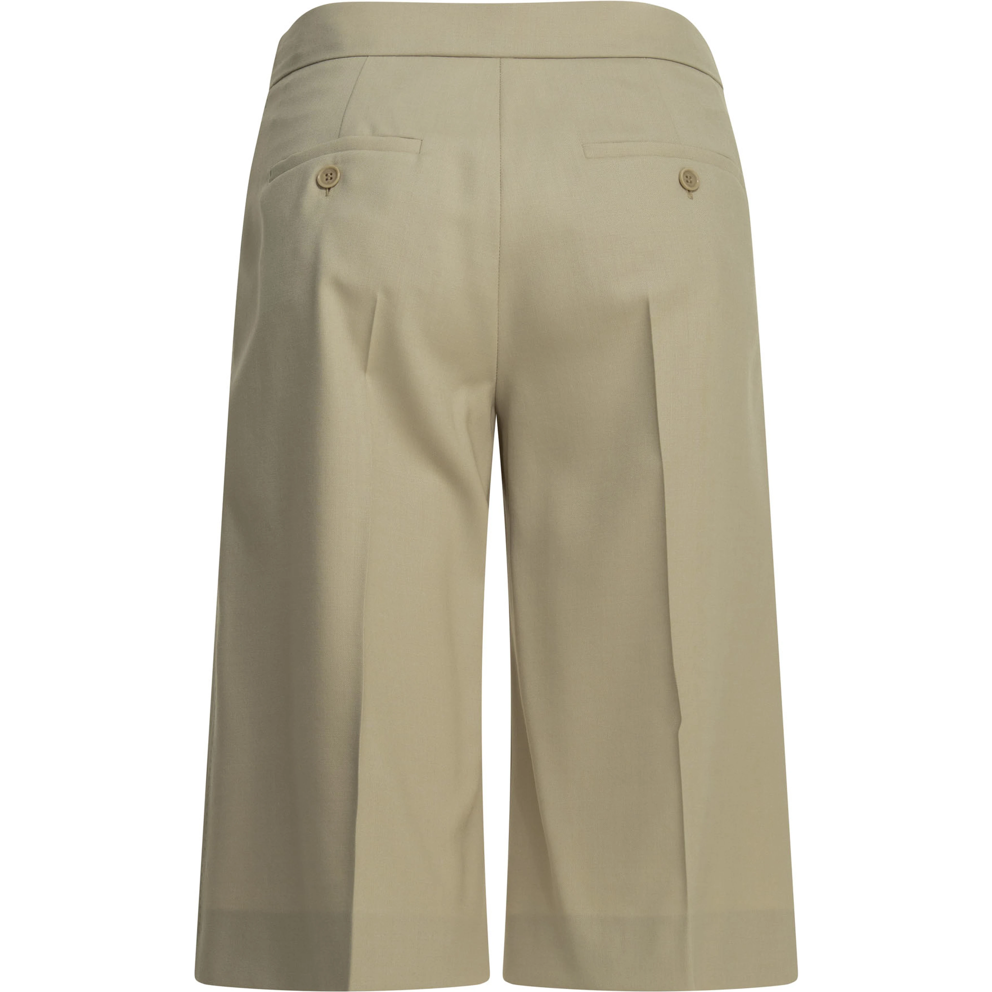 Formal wool shorts