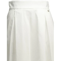 A-line midi skirt
