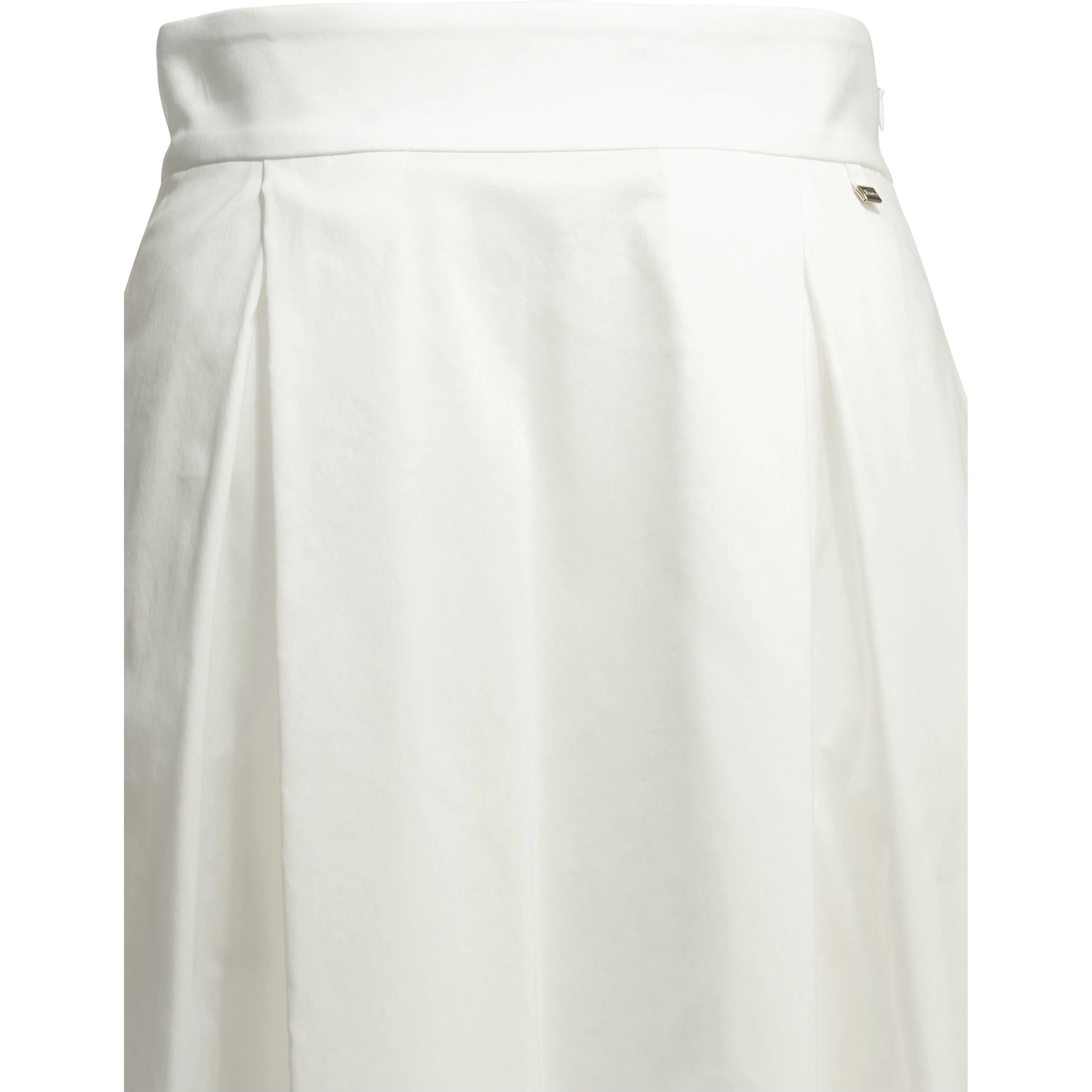 A-line midi skirt