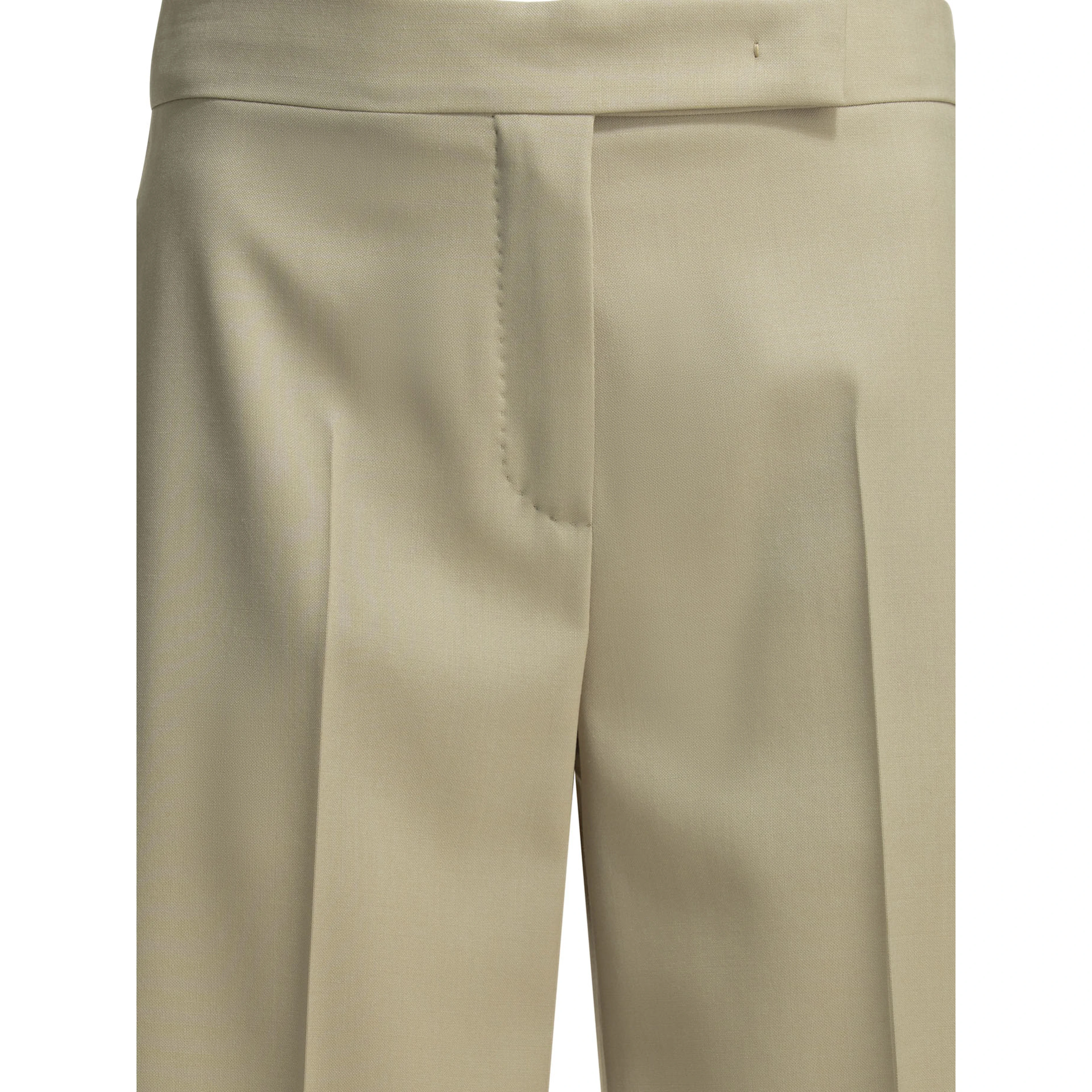 Formal wool shorts