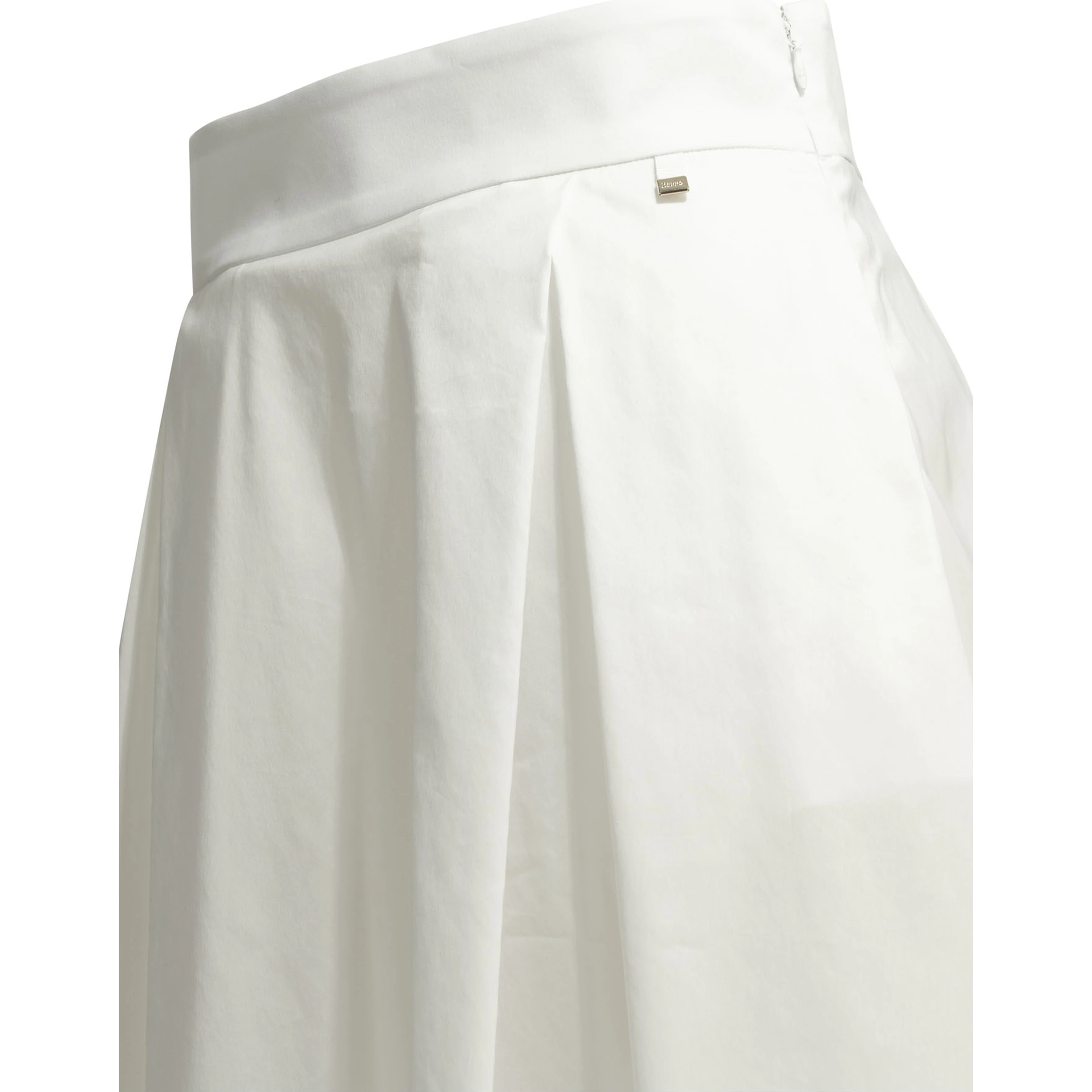 A-line midi skirt
