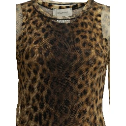 Fitted animalier top