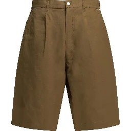 Formal cotton shorts