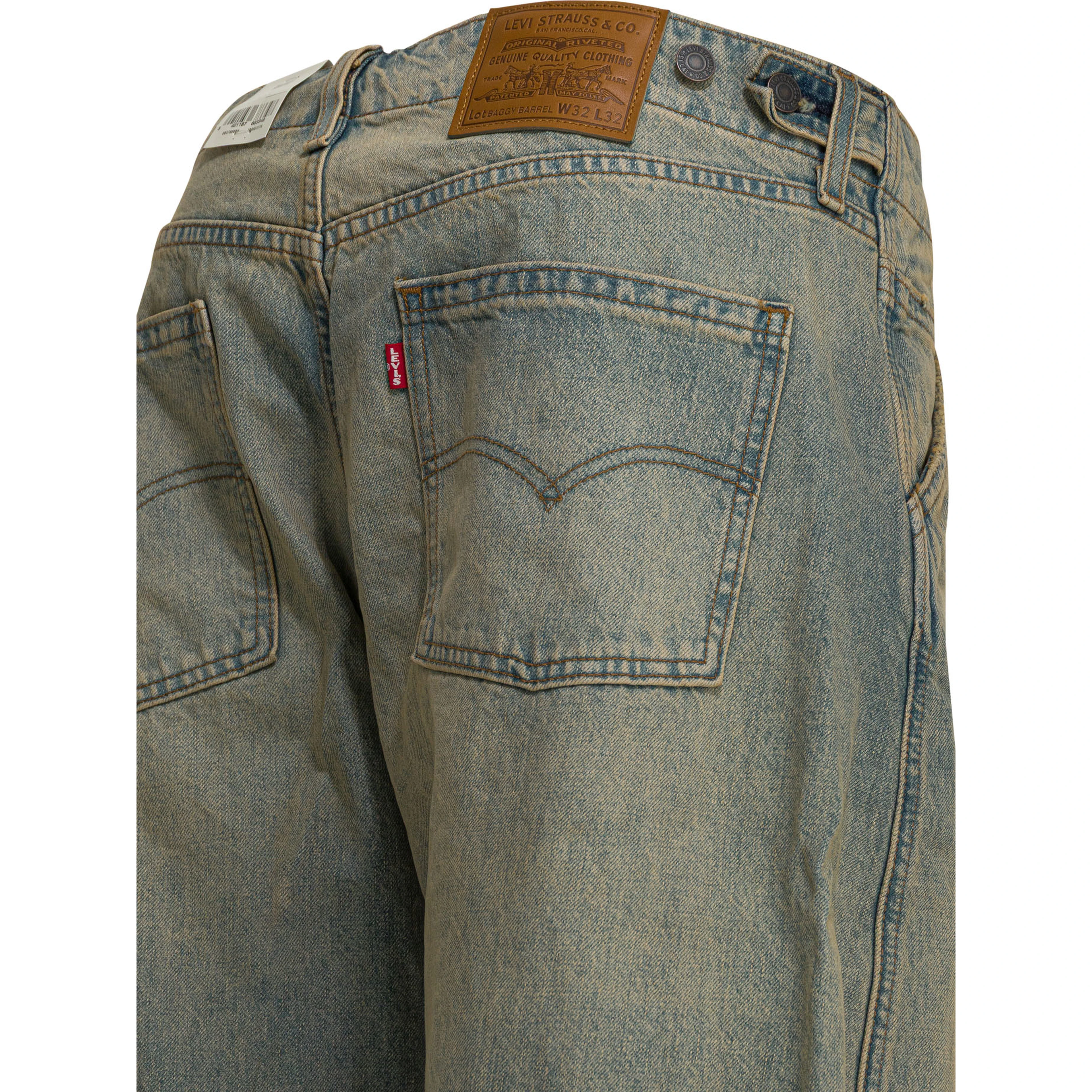 "Baggy Barrel" wide leg jeans