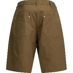 Formal cotton shorts