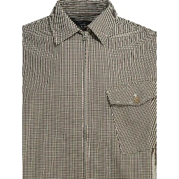 Checkered overshirt jacket