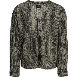 Striped cardigan