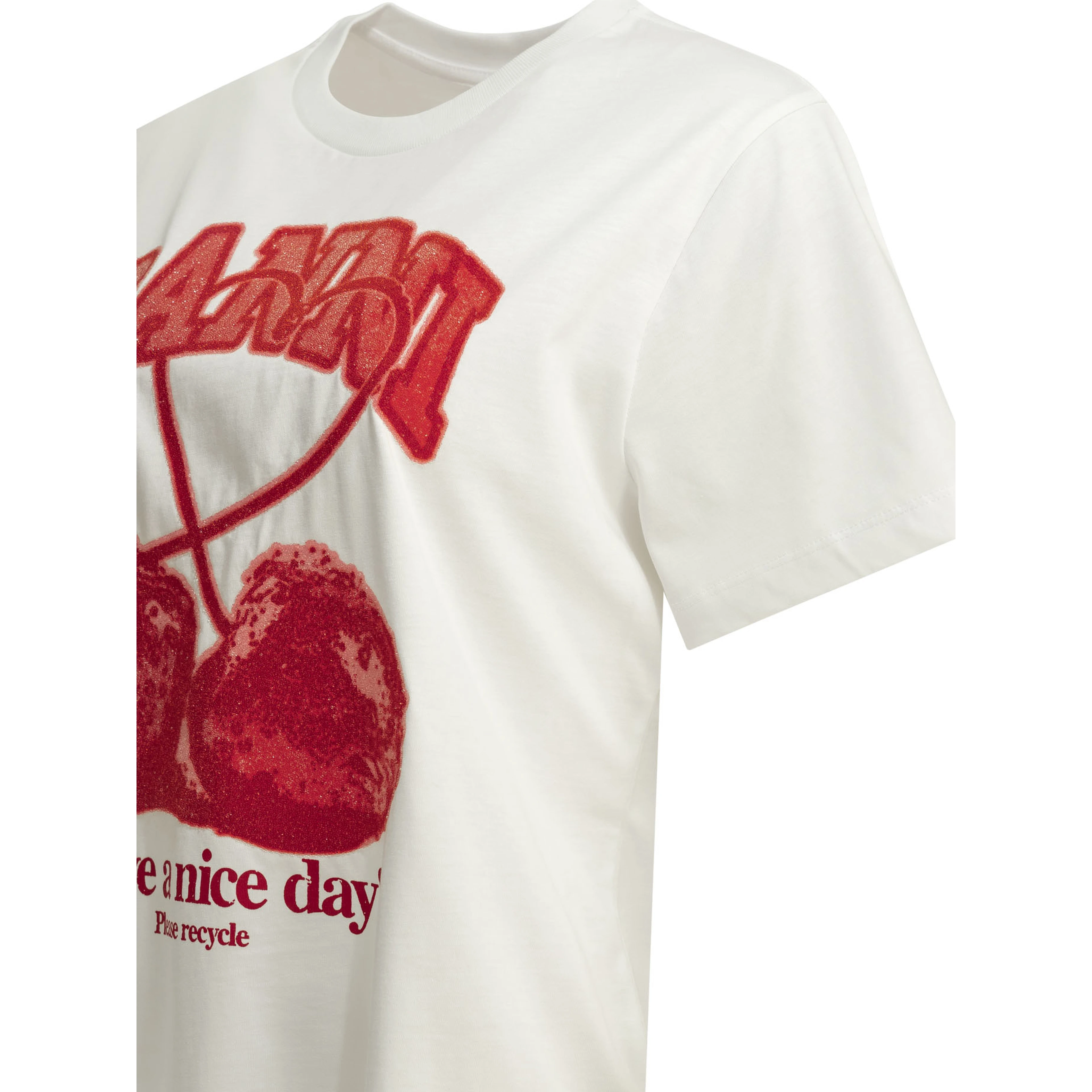 "Cherries" crewneck T-shirt