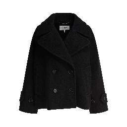 Short wool coat