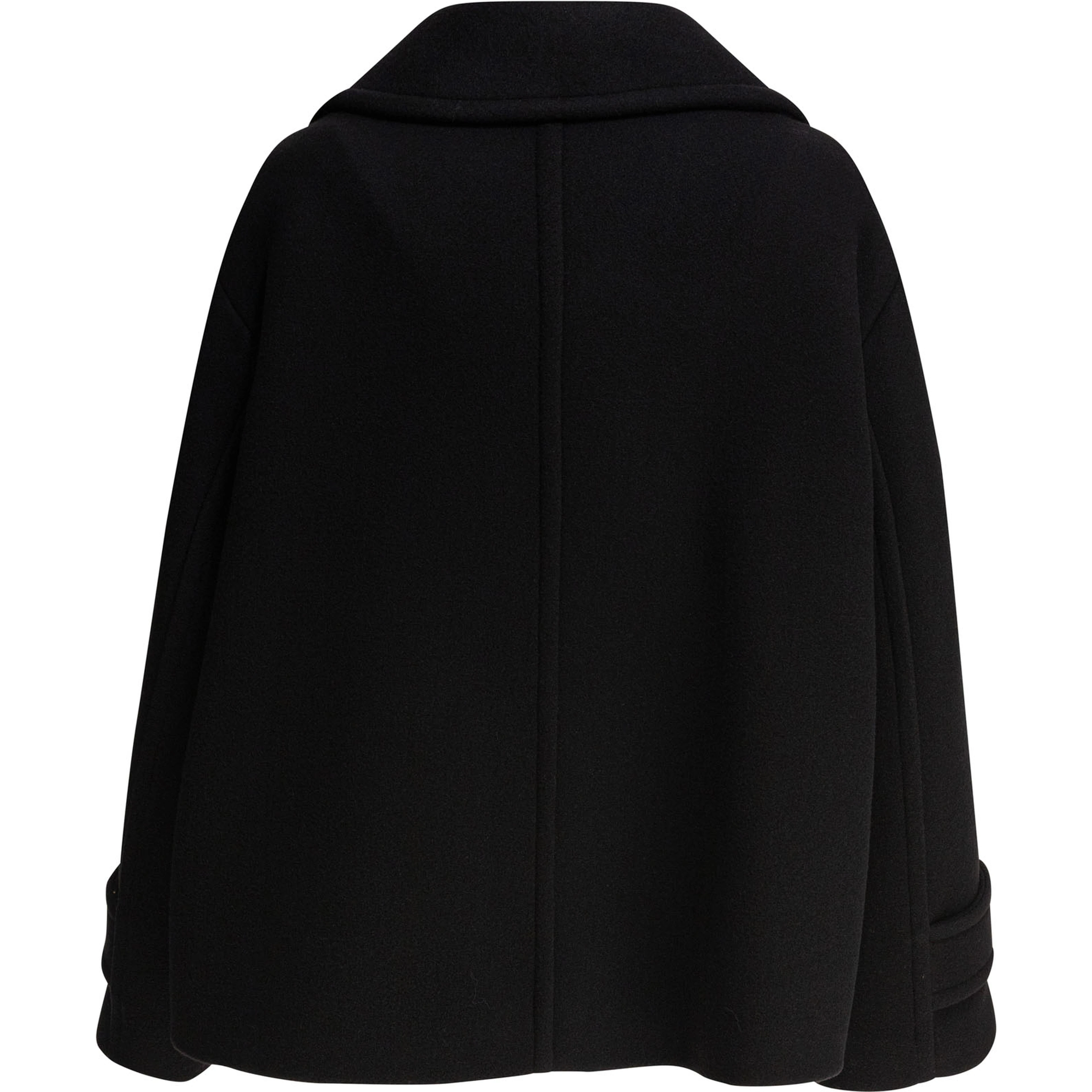 Short wool coat