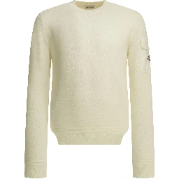Crew-neck sweater with logo
