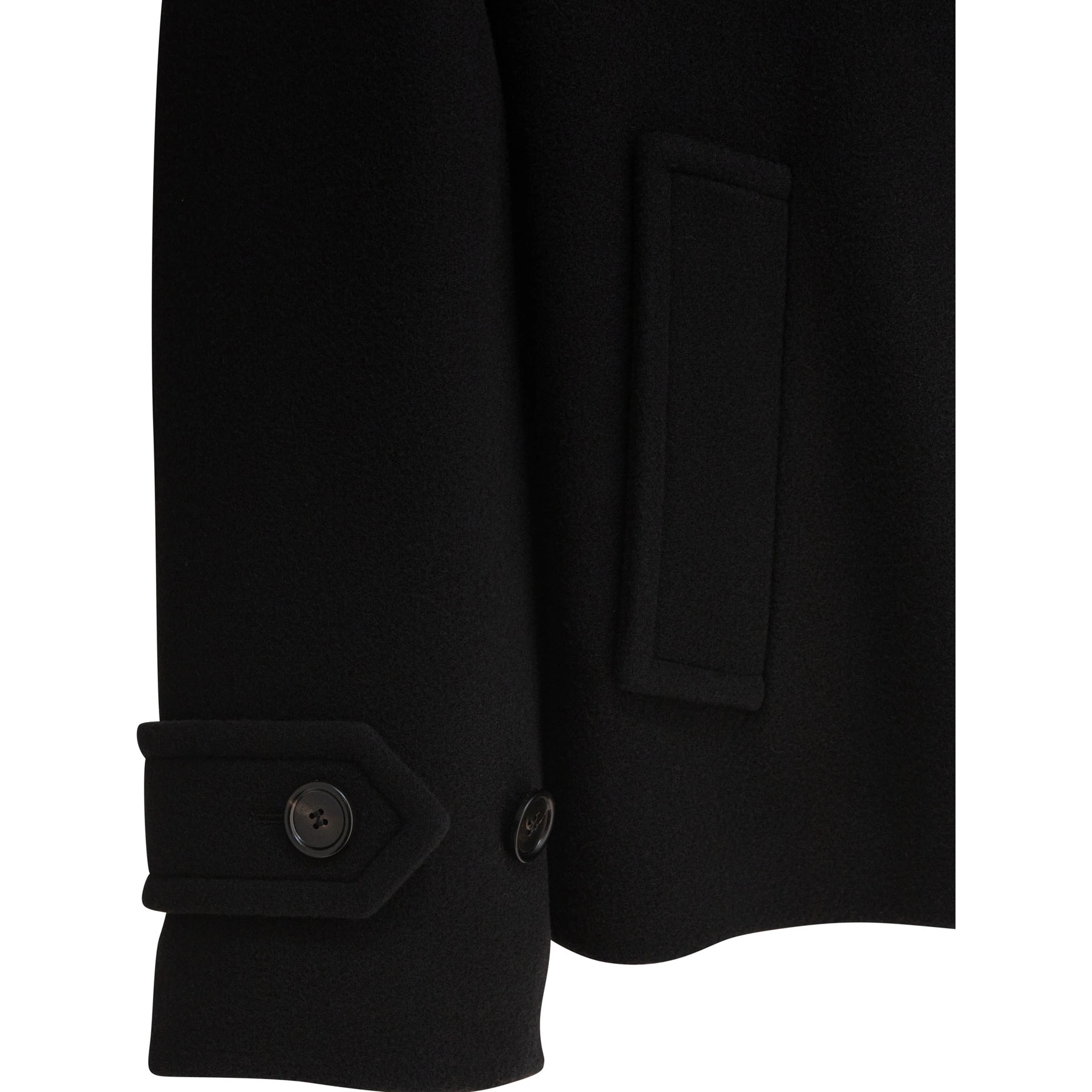 Short wool coat