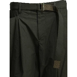 "Typewriter" Parachute Pants