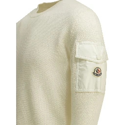 Crew-neck sweater with logo