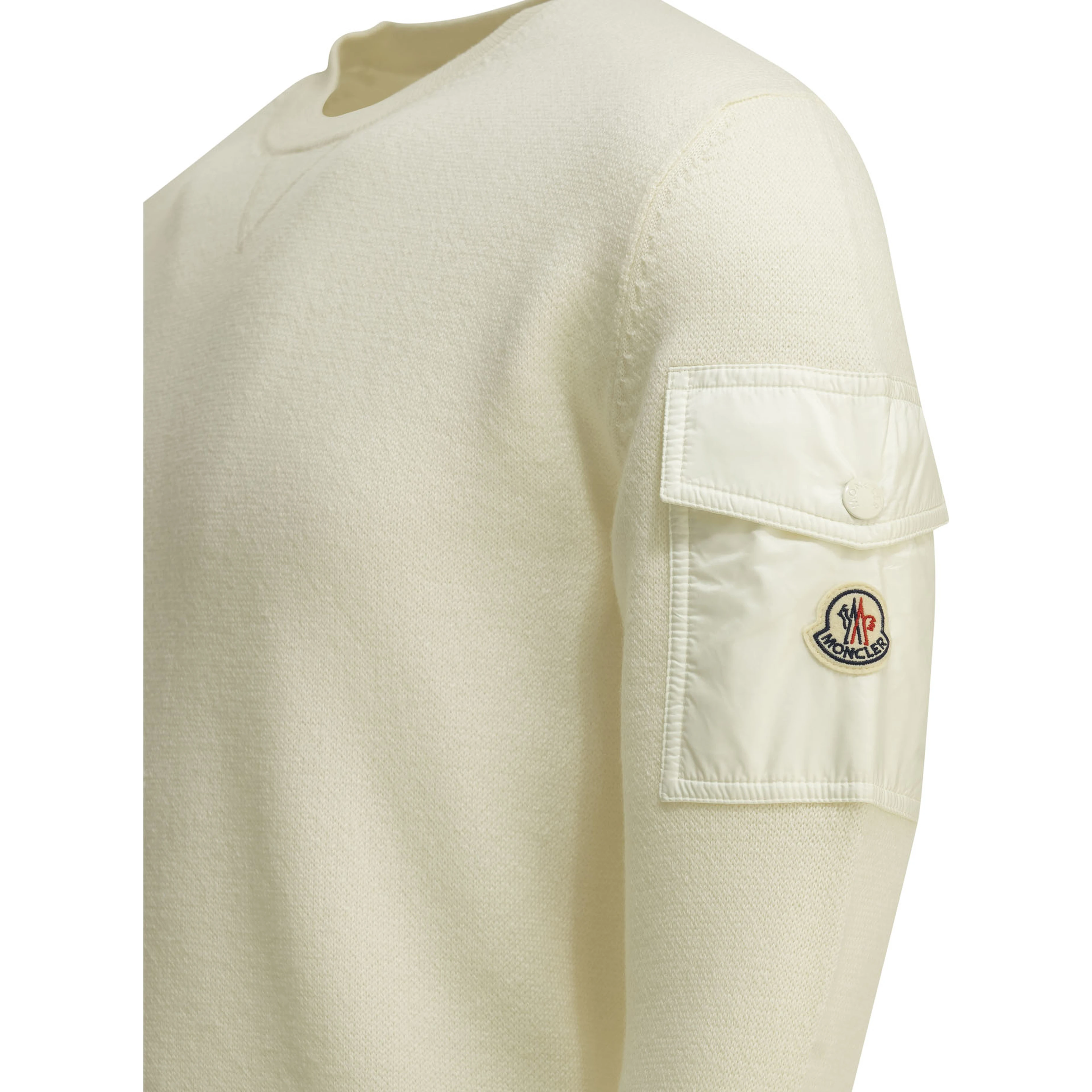 Crew-neck sweater with logo