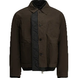 "Nylon Twill x Ripstop Reversible" Quilted Jacket
