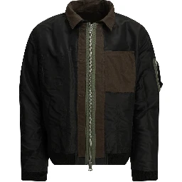 "Nylon Twill x Ripstop Reversible" Quilted Jacket