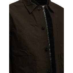 "Nylon Twill x Ripstop Reversible" Quilted Jacket