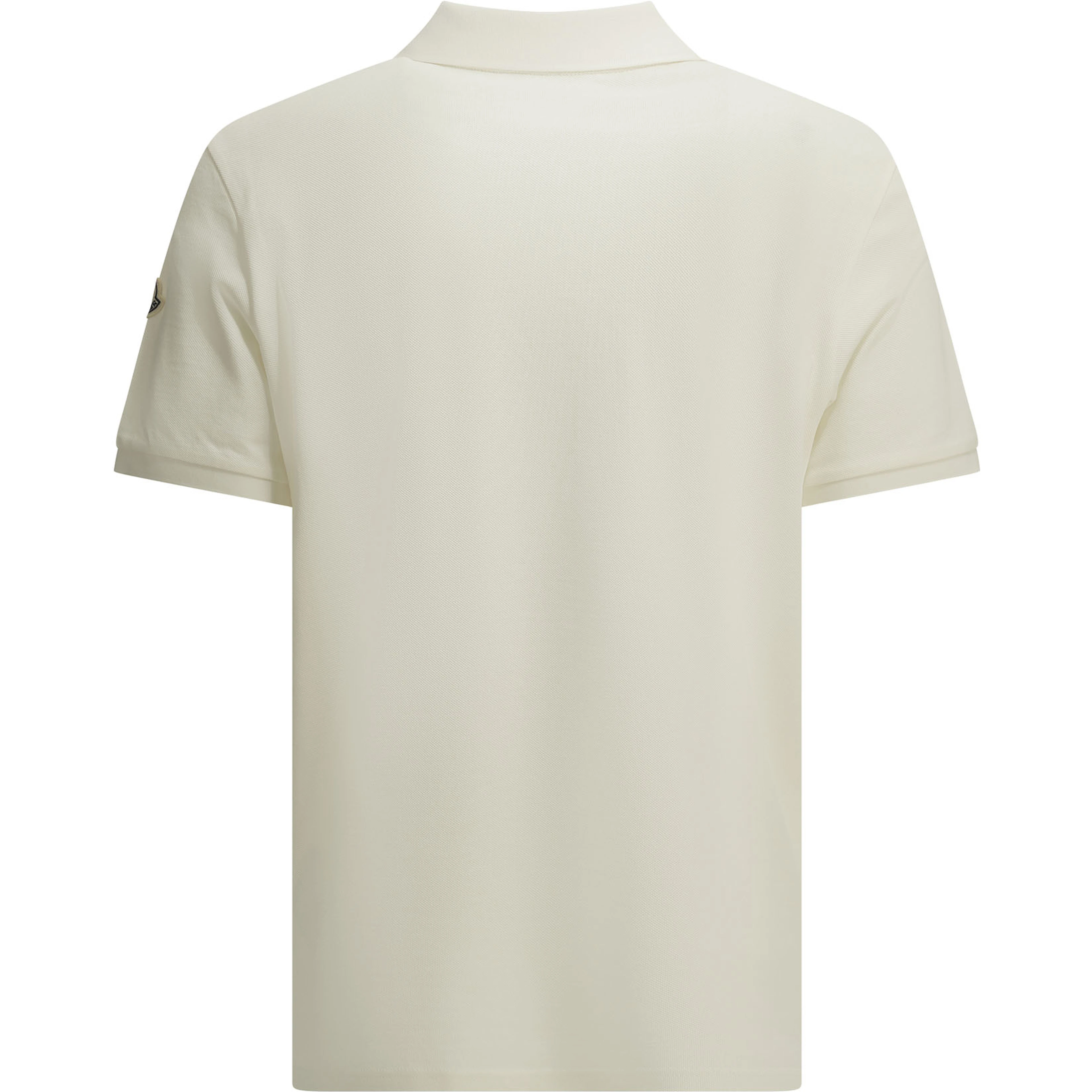 Button-down polo shirt with logo