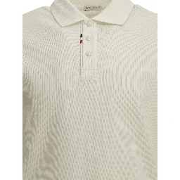 Button-down polo shirt with logo