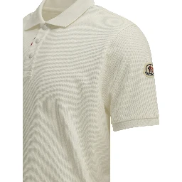 Button-down polo shirt with logo