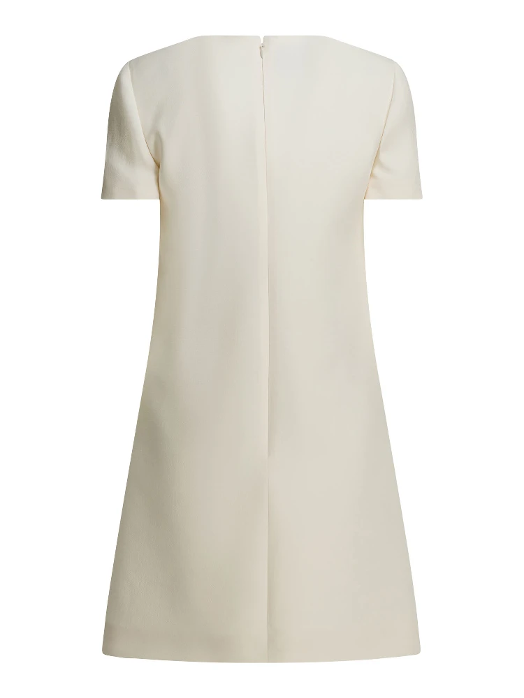 Wool blend short dress alternative