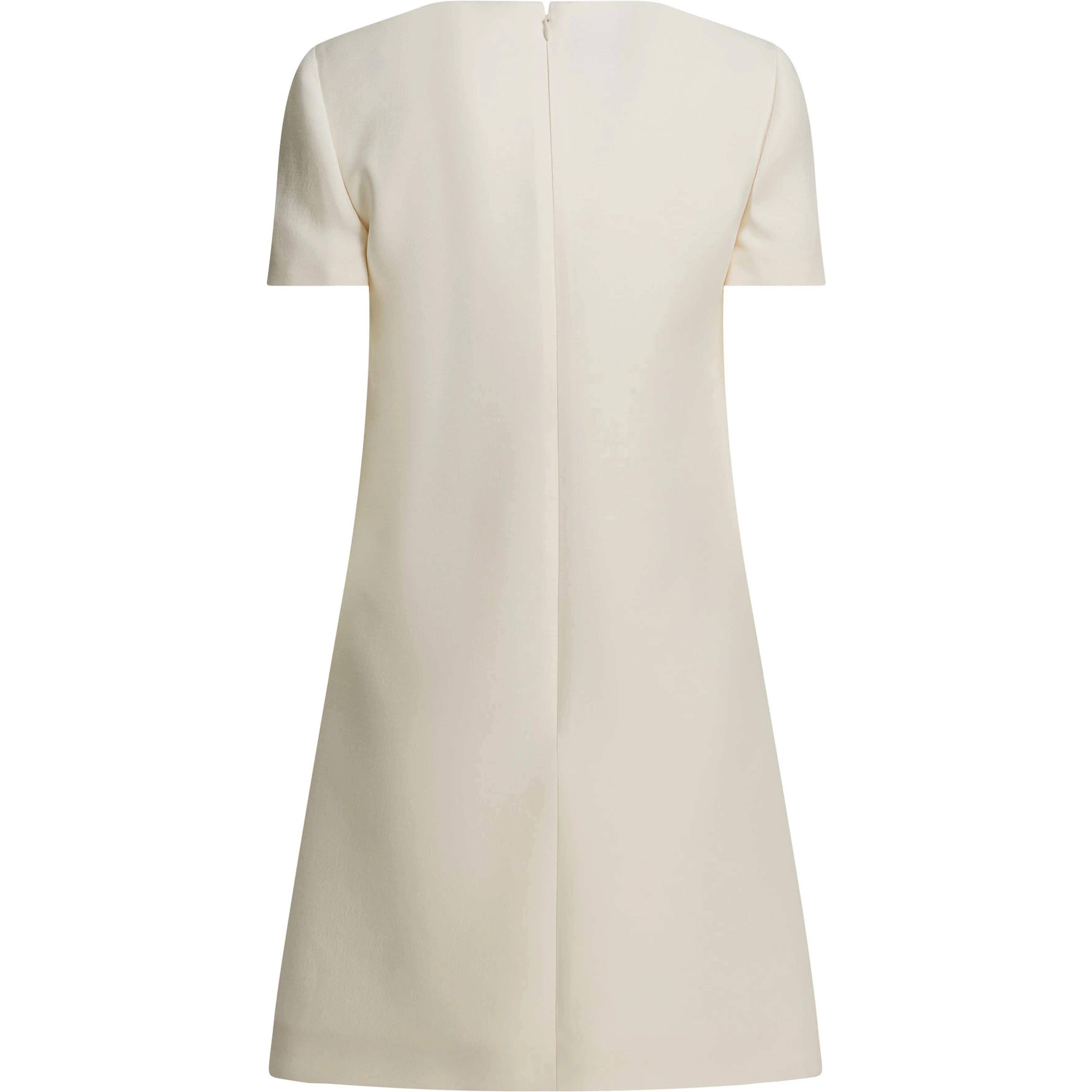 Wool blend short dress