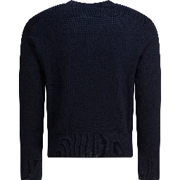 Wool crewneck sweater