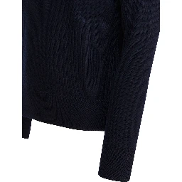 Wool crewneck sweater