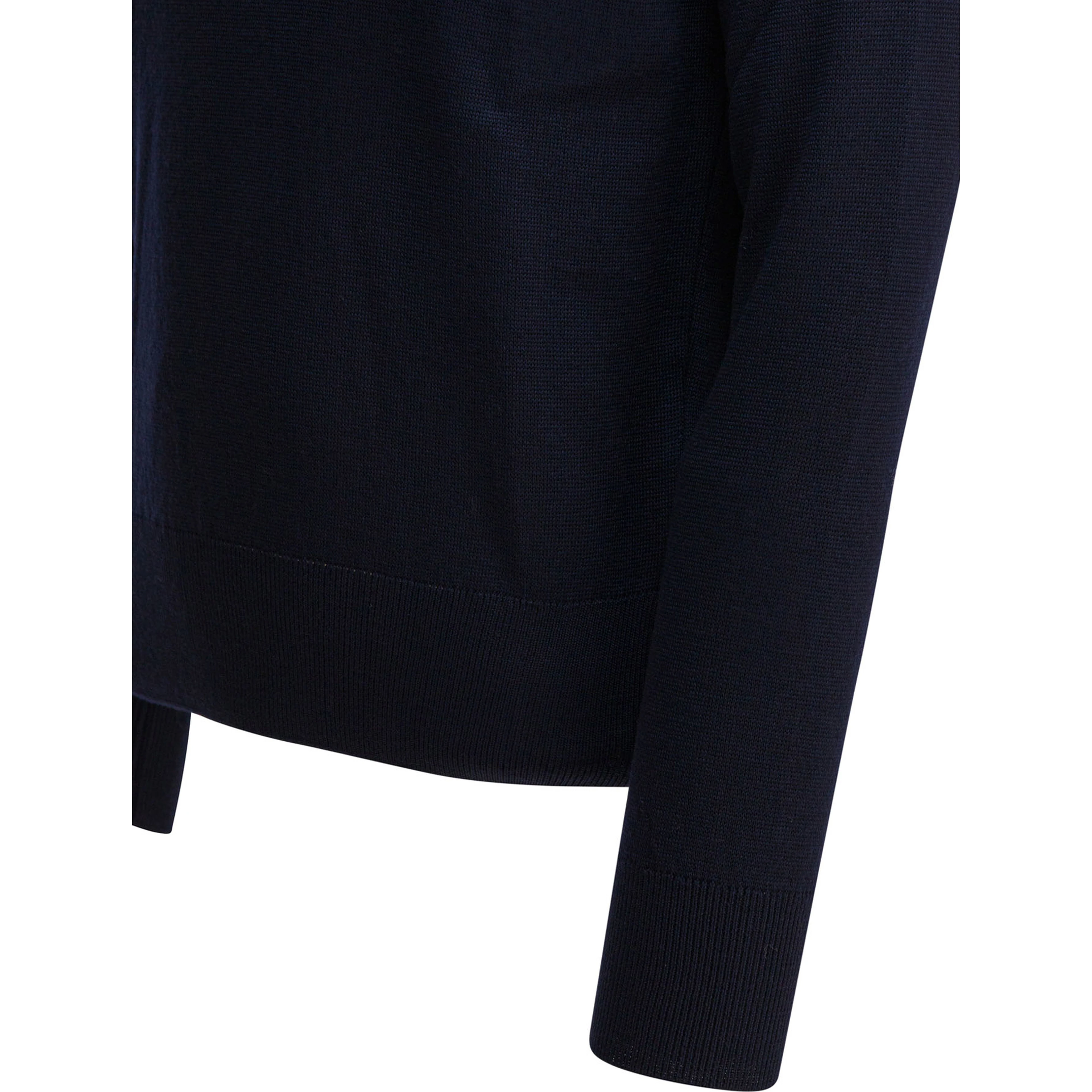 Wool crewneck sweater