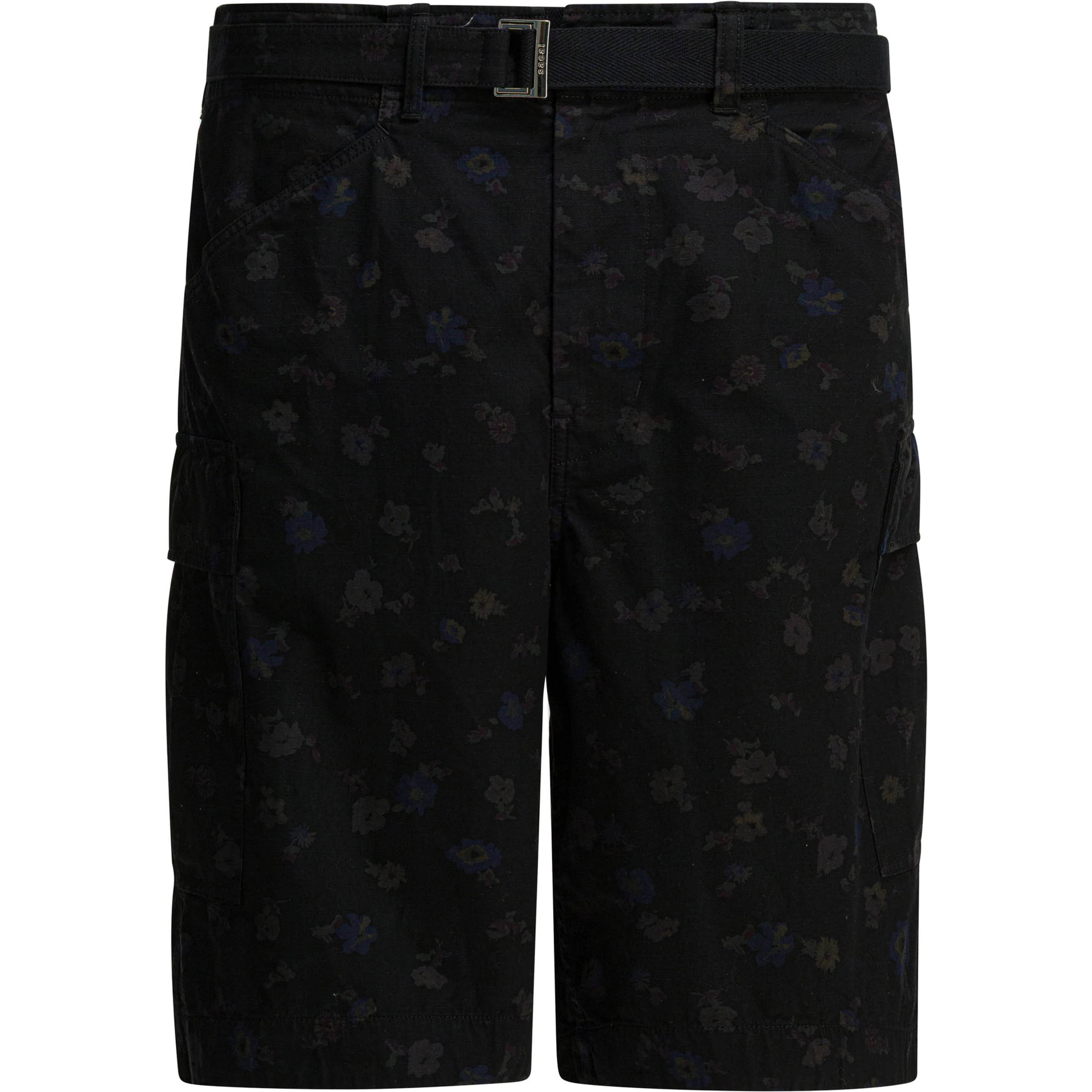 Floral cargo shorts