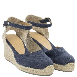 "Carol 70mm" high espadrilles
